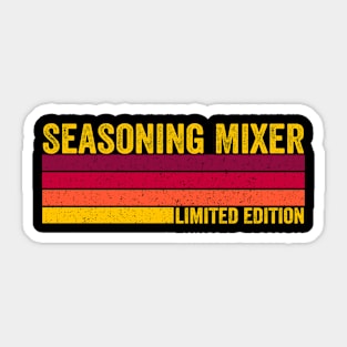 Seasoning Mixer Sticker